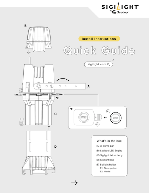 Sigilight Installation Quick Guide
