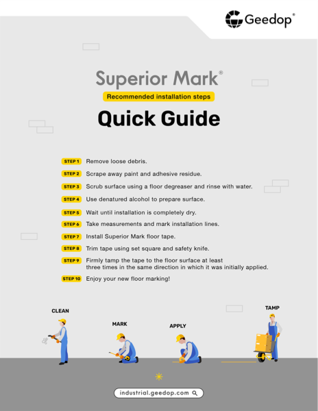 Superior Mark Quick Installation Guide